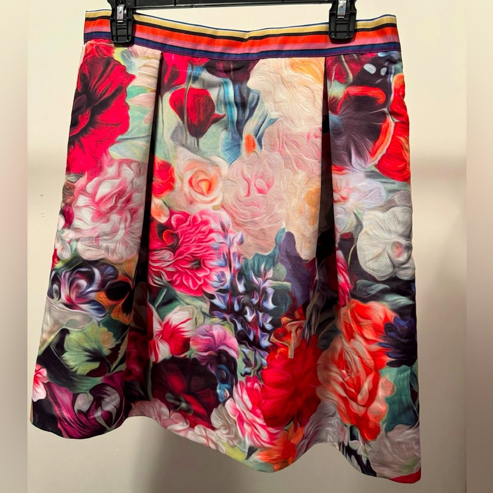 TED BAKER | FLORAL SKIRT